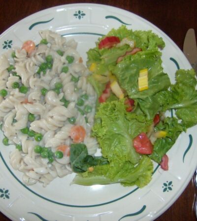Garlic Pasta and Vegetables