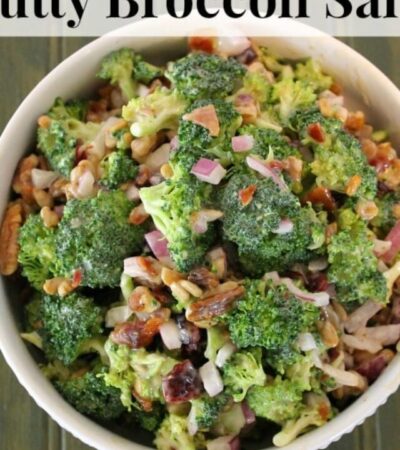 Quick and easy Recipe for Nutty Broccoli Salad