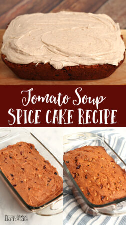 how to make tomato soup spice cake recipe
