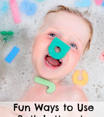 Fun Ways to Use Bath Letters to Teach the Alphabet