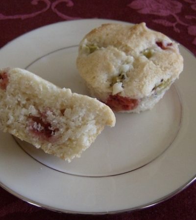 Gluten Free Strawberry Kiwi Muffins