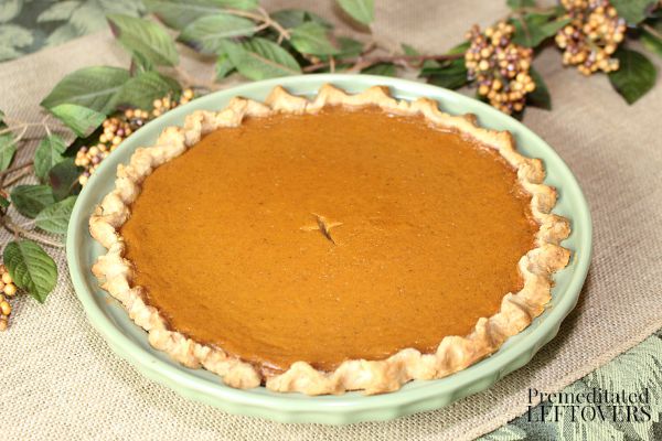 The best pumpkin pie recipe ever! It is an easy & delicious pumpkin pie recipe and it turns out perfectly each time.
