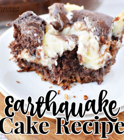 a slice of earthquake cake recipe