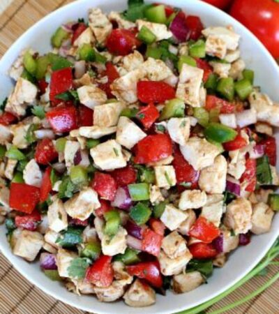 Bowl of Southwest Chicken Salad