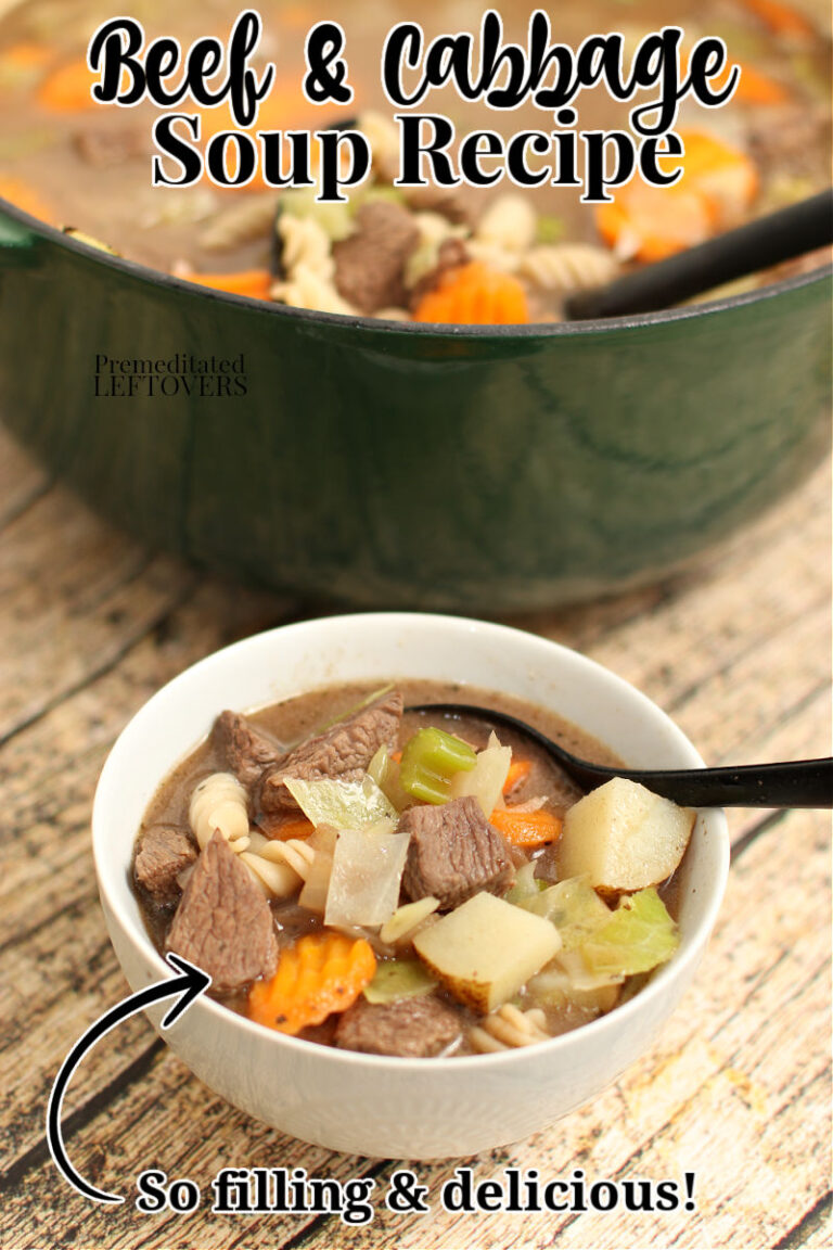 Beef And Cabbage Soup Recipe