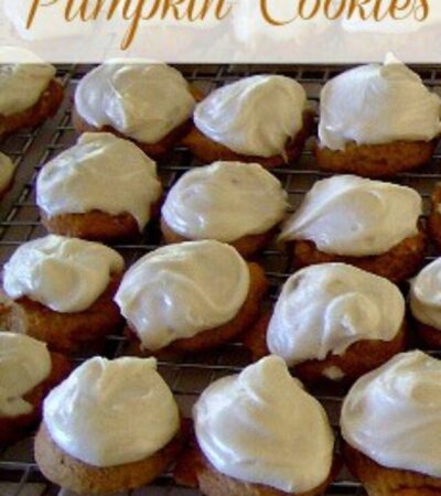 Frosted Pumpkin Cookies Recipe