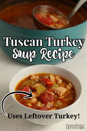 tuscan turkey soup recipe using leftover turkey