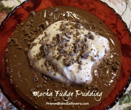 Mocha Fudge Pudding Recipe Using Leftover coffee
