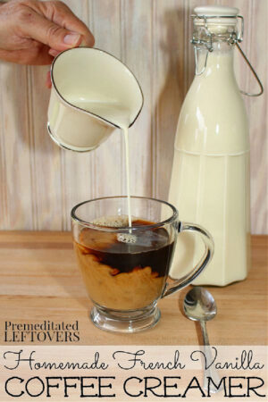 3 ingredient french vanilla coffee creamer recipe