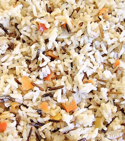 Basmati Rice with Onion and Garlic