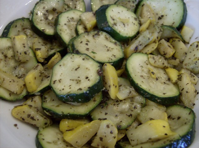 Summer Squash with Herbs