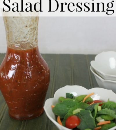 Homemade Catalina Salad Dressing Recipe