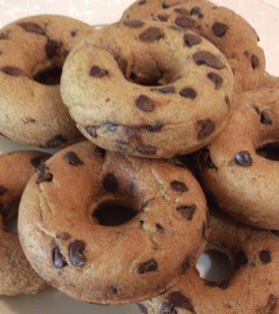 Gluten-Free Pumpkin Chocolate Chip Doughnuts by Premeditated Leftovers