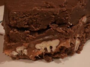 Homemade Turtle Fudge
