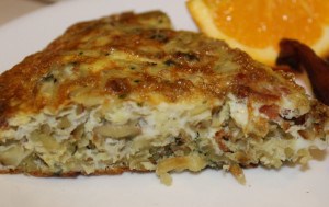 Hashbrown and Bacon Frittata Recipe 