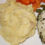 Dairy Free mashed Potatoes with Cauliflower and Celeriac