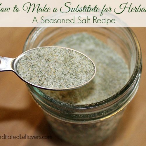 Homemade Salt Substitute (No-Salt Seasoning Mix) - Healthy Substitute