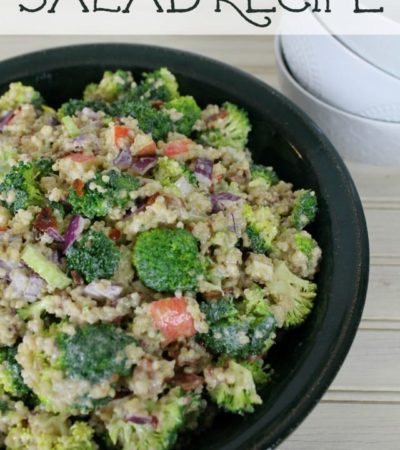 Quick and Easy Broccoli Quinoa Salad Recipe