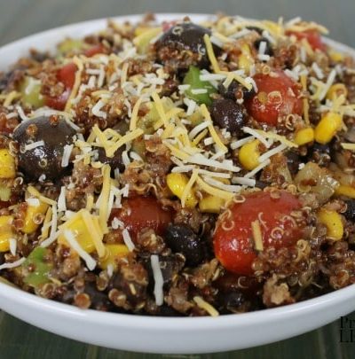 Quick and Easy Southwest Quinoa Salad Recipe