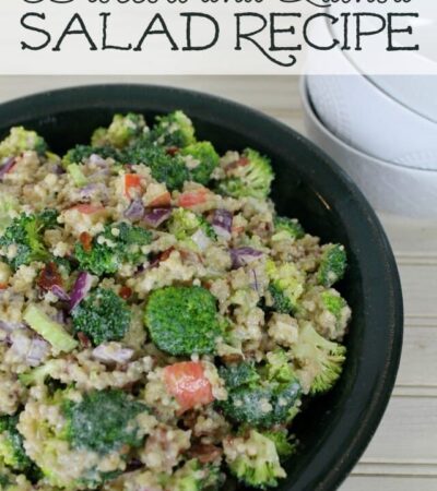 Quick and Easy Broccoli Quinoa Salad Recipe