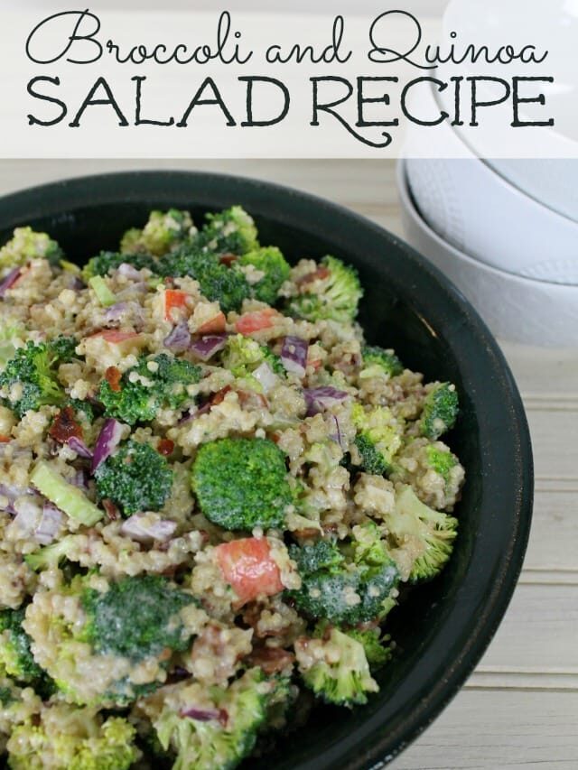 Delicious Broccoli and Quinoa Salad Story