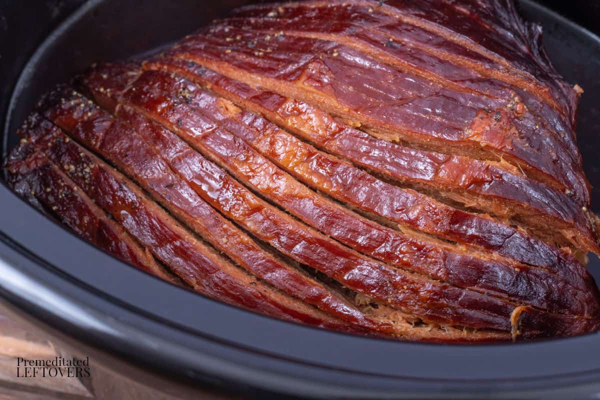 ham in a slow cooker