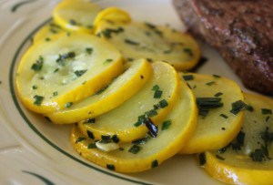 Fast and easy recipe for yellow squash