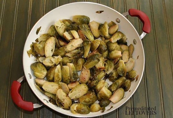 Lemon Pepper Brussels Sprouts