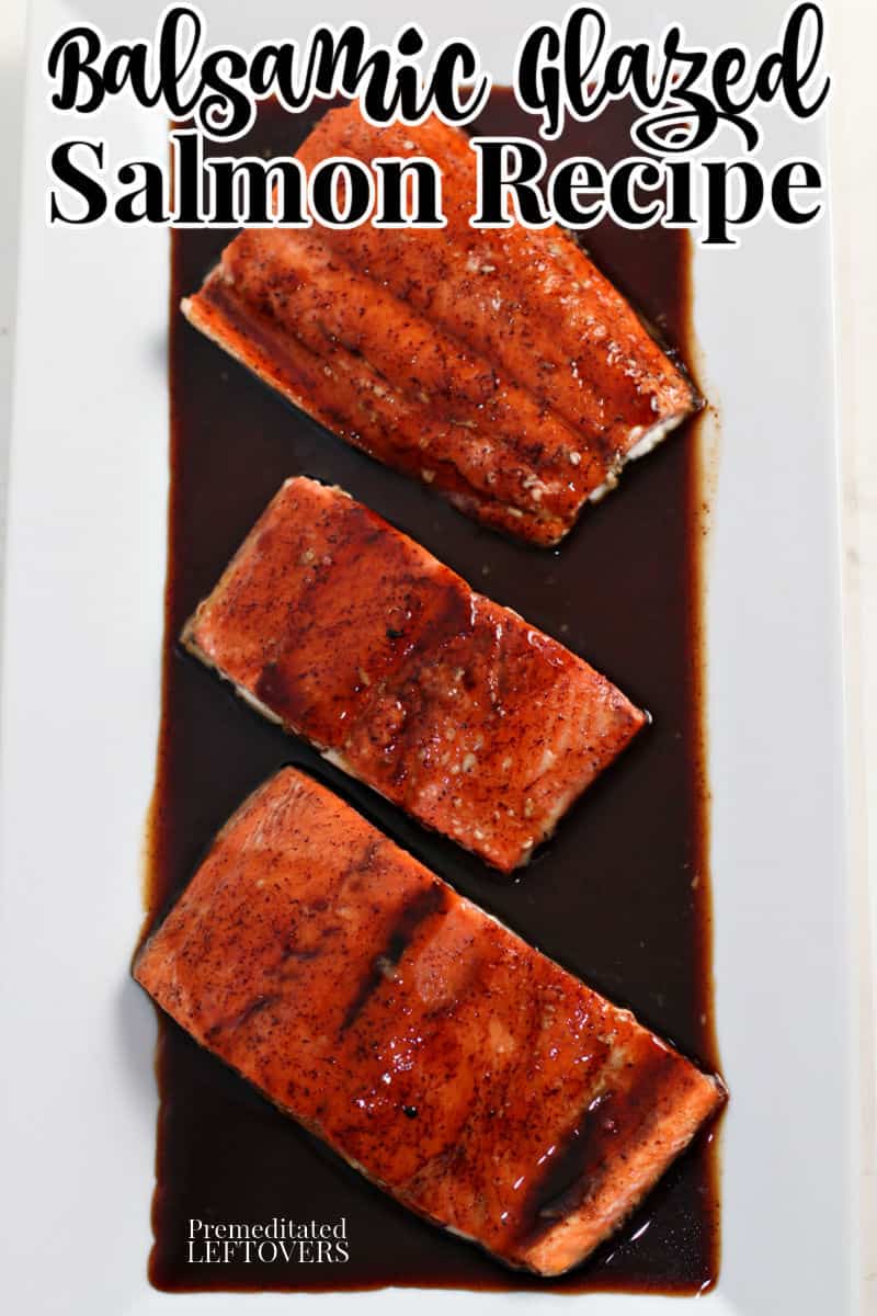 baked balsamic glazed salmon recipe