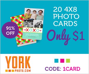 20 4x8 Photo Cards for $1 PLUS 40 Free Prints - Premeditated Leftovers™