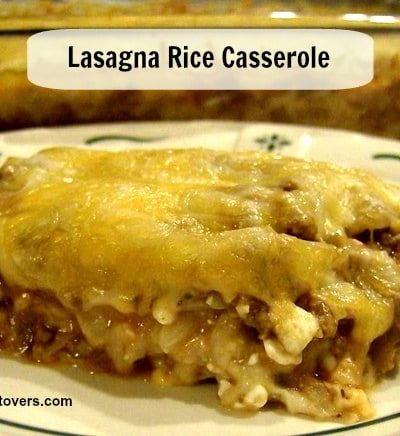 use up leftover rice and spaghetti sauce in this casserole recipe