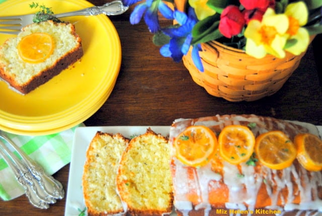Brunch Recipes including Candied Lemon Thyme bread from Miz Helen's Country Kitchen