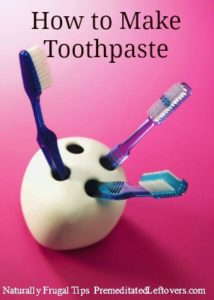 How to Make Your Own Toothpaste