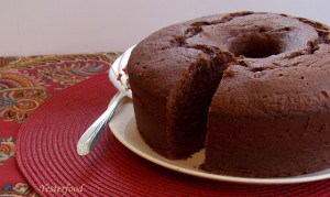 Mexican Chocolate Buttermilk Pound Cake by Yesterfood