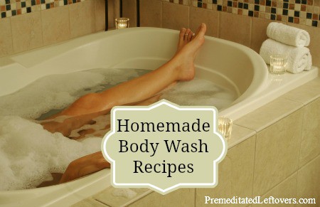 All-Natural Homemade Body Wash Recipes