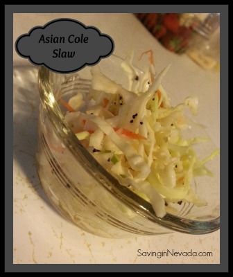 Asian Cole Slaw Recipe