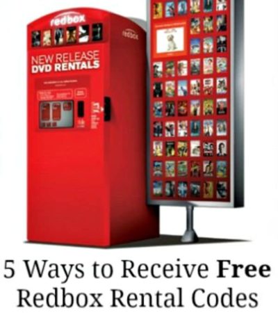 Five Ways to Receive Free Redbox Rental Codes + List of Free Redbox Rental Codes