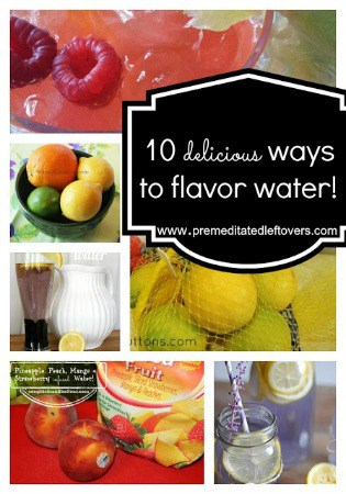 10 delicious Ways to flavor water