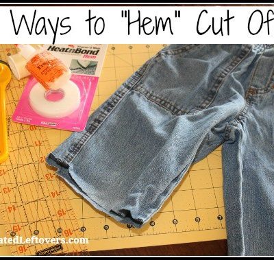 3 ways to hem cut offs