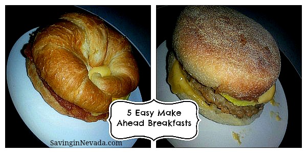 Easy Make Ahead Breakfasts recipes