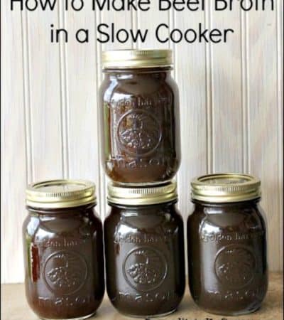 How to make slow cooker beef broth recipe and tips