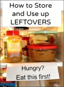 How to Store Leftovers and How to Use Up Leftovers