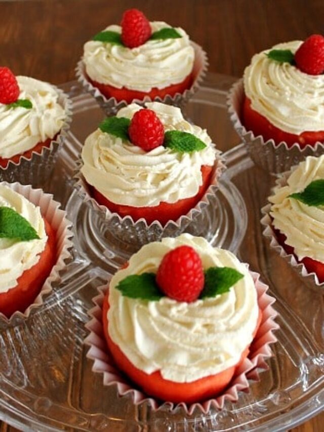 How to Make Fresh Watermelon Cupcakes Story