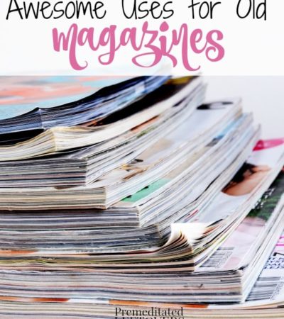 Ways to use old magazines - 7 creative projects that allow you to upcycle old magazines and 3 ways to repurpose old magazines and use them around the house.