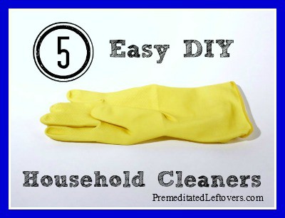 5 Easy DIY Household Cleaners