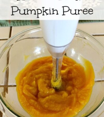 How to Make Pumpkin Puree - step by step tutorial