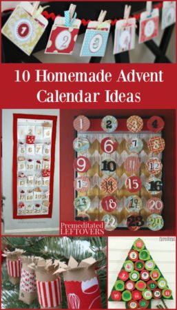 10 homemade advent calendar ideas