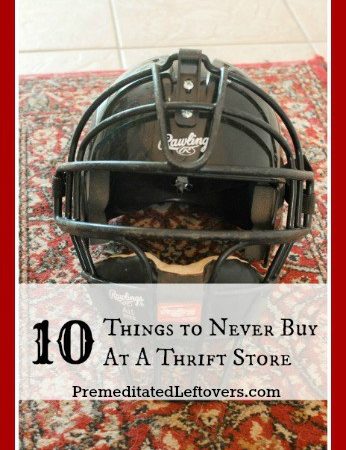 Here are 10 Things You Should Not Buy At Thrift Stores