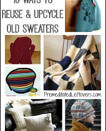 10 ways to reuse and upcycle old sweaters