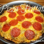 Pizza Frittata Recipe - fast and easy kid friendly dinner